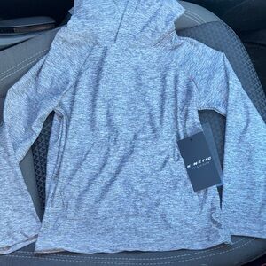 NWT kids Kinetic Gray Hoodie
